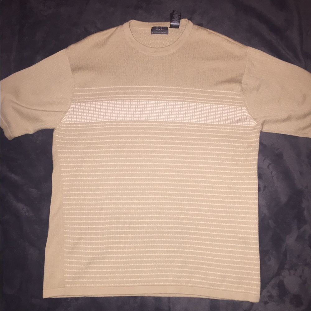 CRAZY HORSE | Cream T Shirt